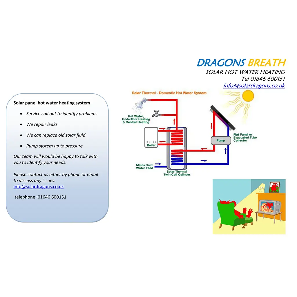 Solar heating repairs servicing
