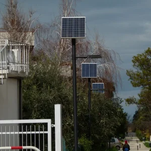 Solar Powered Street Light